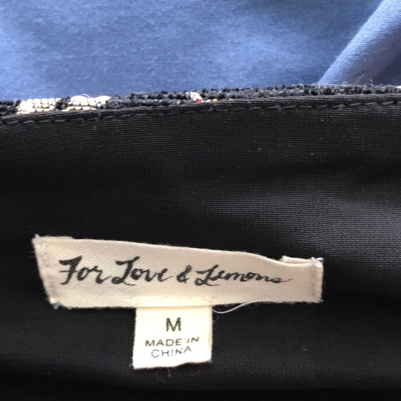 For the love of lemons tapestry skirt - Picture 4 of 4